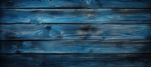 Old Wood Blue Background