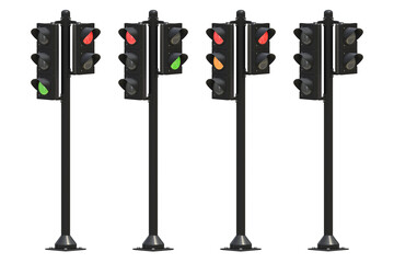 Traffic Lamp Set