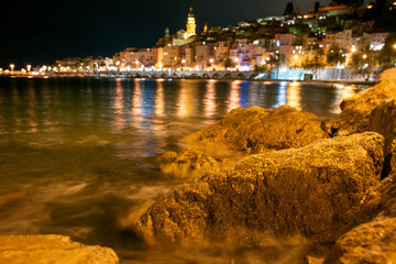 Canvas Print - view of the town