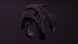 moderne geschmeidige violette lila abstrakte Figur, Design, Hintergrund, Geometrie, Wirbel, Kurven
