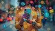© MAY - An engaging social media influencer promoting a brands products