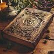 A magical book containing the secrets of ancient healing techniques