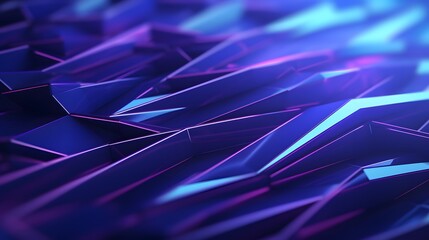 Wall Mural - 3d rendering of purple and blue abstract geometric background. Scene for advertising, technology, showcase, banner, game, sport, cosmetic, business, metaverse. Sci-Fi Illustration. Product display