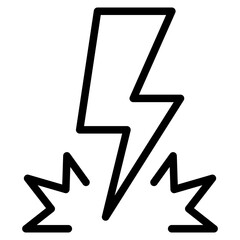 Sticker - lightning