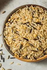 Sticker - Dry Raw Organic Wild Rice