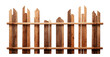 © Анастасия Макевич - wooden fence isolated