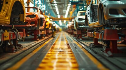 Naklejka na meble automotive industry