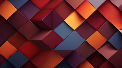 Geometric background with trapezoid shapes