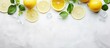 Vibrant Lemons and Limes Mix on a Clean White Background for Fresh Fruit Display