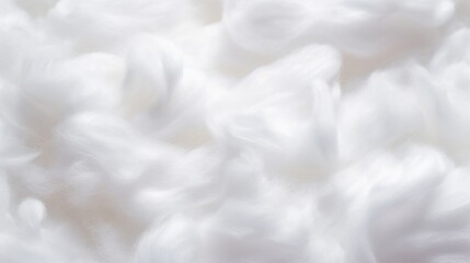 Aufkleber - A close up view of a pile of white feathers. Suitable for various creative projects