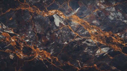 Poster - Detailed close up view of a marble surface. Suitable for backgrounds and textures