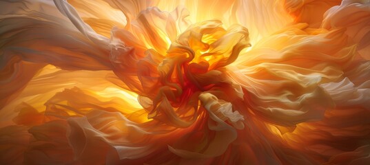 Poster - Abstract orange color scheme design background for creative projects and artistic concepts