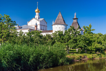 Wall Mural - View of the Rostov Kremlin, Golden Ring Russia.