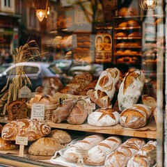 Sticker - bread at the market