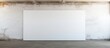 A rectangular whiteboard made of composite material is hanging on a hardwood wall in an empty room with glass flooring, casting shades of different tints