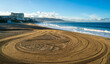Redondo Beach Sand Pattern 