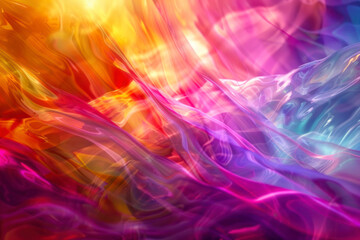 A Mesmerizing 3D Abstract Multicolor Visualization.