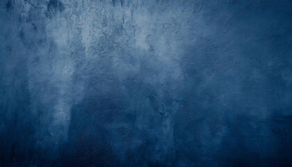 Poster - Blue dark grunge cement wall in retro concept. Old concrete background for wallpaper or graphic design. Blank plaster texture in vintage style.