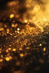 Poster - Close-up of a blurry background with lights. Ideal for adding a subtle touch of ambiance to your designs