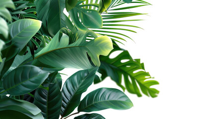 Poster - Detailed view of a plant with numerous leaves, suitable for botanical and nature themes