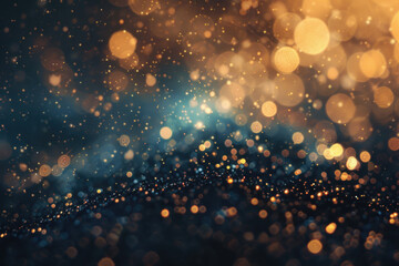 Poster - Close-up of a blurry background with lights. Great for adding a soft, dreamy effect to your designs
