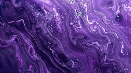 Aufkleber - Detailed view of a purple marble surface, ideal for background or texture use