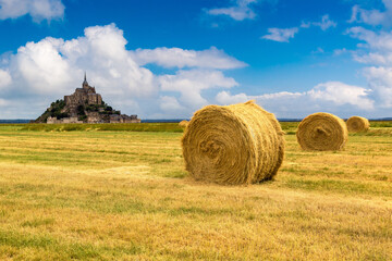 Canvas Print - Mont Saint Michele, France