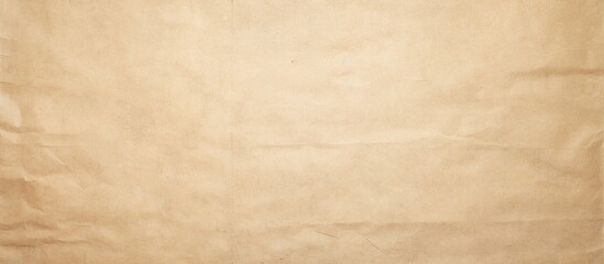 Poster - A close up of a rectangle of brown paper, resembling wood flooring with tints of beige and peach. The paper product displays a unique pattern