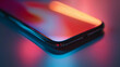 © Justlight - A macro shot of a mobile phone screen highlighting the energyefficient and thin design of liquid crystal displays that have enabled the development of sleek portable and groundbreaking