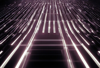 Aufkleber - Abstract purple straight stripes. Hi-tech futuristic background stock illustrationPurple Backgrounds Gold - Metal Elegance Striped