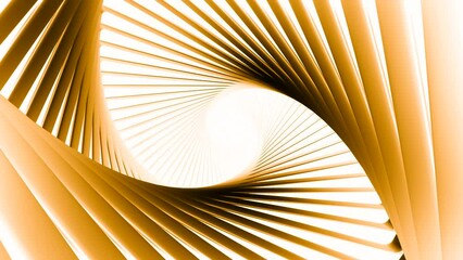 Aufkleber - Colorful laser lines of hi-tech neon spiral background. Design. Neon spinning rays in corridor.