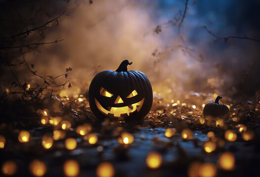 Abstract Halloween Background stock photo