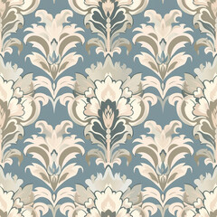 Poster - Damask Seamless Patterns