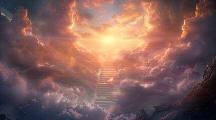 Wall Mural - The Entrance to the Heaven The Way to the Heaven The Gate to the Heaven Aspect 16:9