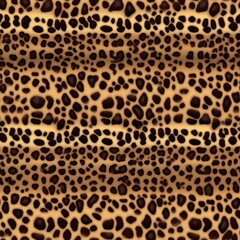 Poster - Espresso-hued leopard spots on a contrasting base, for an impactful visual statement.