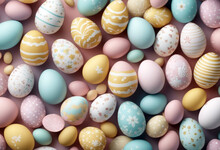 Branches Pattern Easter Wrapping Spring Eggs Happy Holiday Gentle Elements Textile Seamless Flowers White Background Paper Pastel Colors Wallpaper Egg