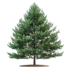 Wall Mural - pine tree on isolated background