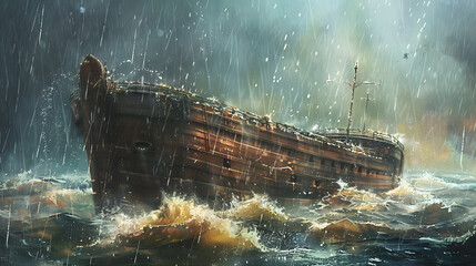 Wall Mural - The Biblical Noah's Ark