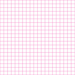 Wall Mural - simple abstract dark pink color square small box line pattern on white color background