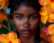 © aviavlad - Young pretty black woman posing for a portrait
