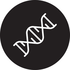 genetic glyph icon