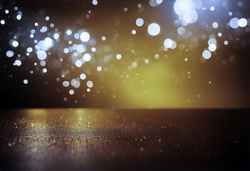 Leinwandbilder - Yellow and orange unusual background with subtle rays of light stock illustration
