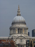 Fototapeta Big Ben - Dôme de la Cathédrale Saint-Paul de Londres