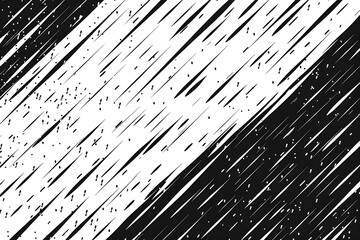 diagonal rainfall pattern black outline white bg