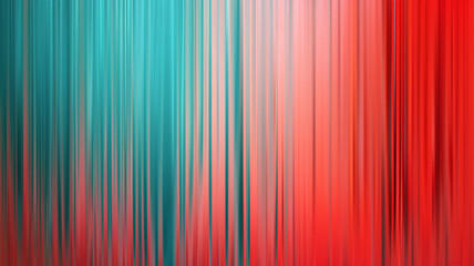 Sticker - abstract blue and red blurred vertical lines background