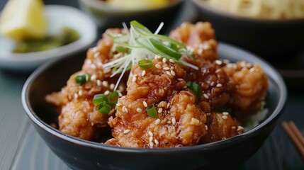 Poster - Karaage Japanese fried chicken