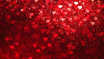 Wall Mural - fancy ruby red valentine s day or christmas glitter sparkle background or party invite