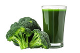 Fototapeta Kuchnia - broccoli in glass