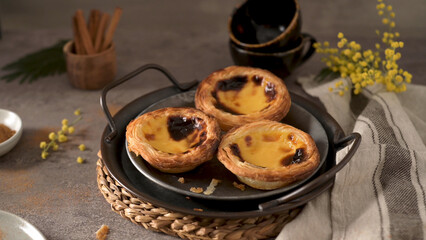 Canvas Print - Portuguese Custard Tarts