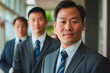 business businessman office group man portrait corporate manager businessperson teamwork team partner